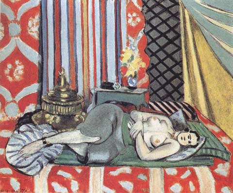 Odalisque with Grey Culottes (mk35)